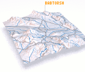 3d view of Bāb Torsh