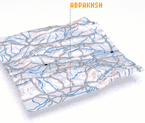 3d view of Āb Pakhsh