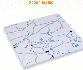 3d view of Zaposkotina