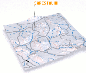 3d view of Sares Talkh