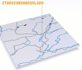 3d view of Starosubkhangulovo