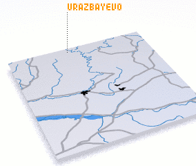 3d view of Urazbayevo