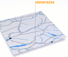 3d view of Verkh-Yaz\