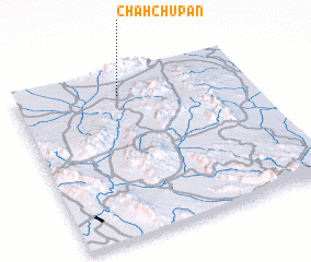 3d view of Chāh Chūpān