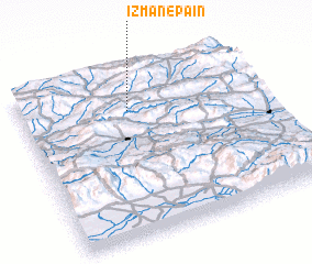 3d view of Īzmān-e Pā\