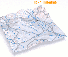 3d view of Moḩammadābād