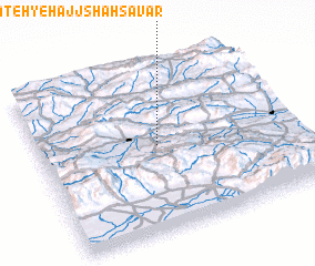 3d view of Kalāteh-ye Ḩājj Shahsavār