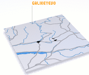 3d view of Galikeyevo