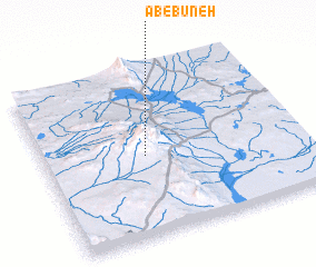 3d view of Āb-e Būneh