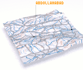 3d view of ‘Abdollāhābād