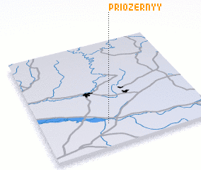 3d view of Priozërnyy