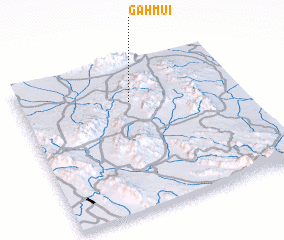 3d view of Gah Mū\