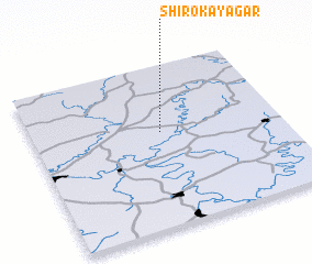 3d view of Shirokaya Gar\