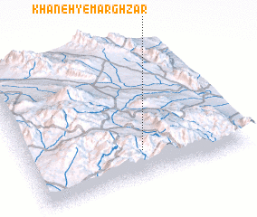 3d view of Khāneh-ye Marghzār