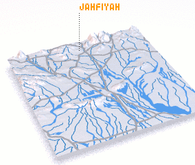 3d view of Jaḩfiyah