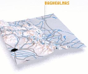 3d view of Bāgh-e Almās