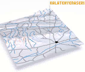 3d view of Kalāteh-ye Nāşerī