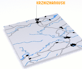 3d view of Krzhizhanovsk