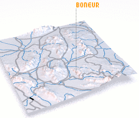 3d view of Bon-e ‘Ūr