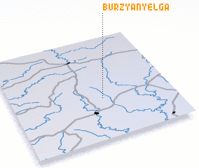 3d view of Burzyan-Yelga