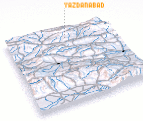 3d view of Yazdānābād