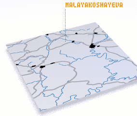 3d view of Malaya Koshayeva