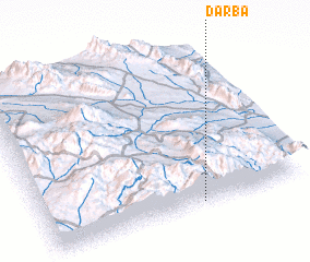 3d view of Dar Bā
