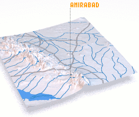 3d view of Amīrābād