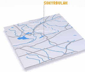 3d view of Sokyr-Bulak