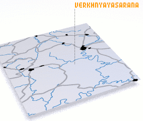 3d view of Verkhnyaya Sarana