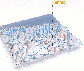 3d view of Ḩaddīs