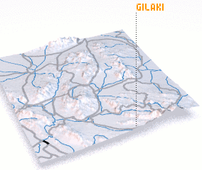 3d view of Gīlakī