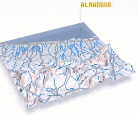 3d view of Al Manḑūr