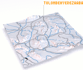 3d view of Tolombeh-ye Reẕāābād
