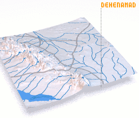 3d view of Deh-e Namad