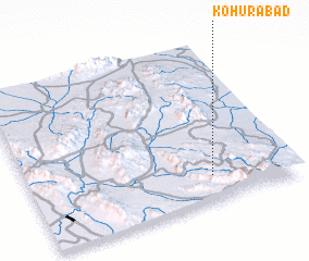 3d view of Kohūrābād