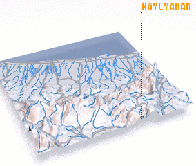 3d view of Ḩayl Yaman