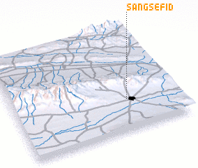 3d view of Sang Sefid