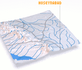 3d view of Ḩoseynābād