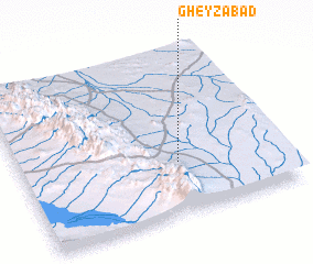 3d view of Gheyz̧ābād