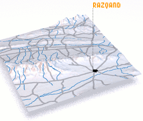 3d view of Rāz Qand