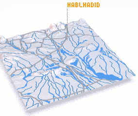 3d view of Ḩabl Ḩadīd
