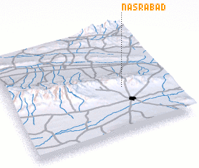 3d view of Naşrābād