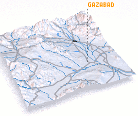 3d view of Gazābād