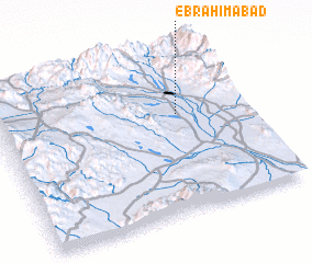 3d view of Ebrāhīmābād