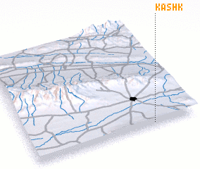 3d view of Kāshk