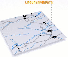 3d view of Lipovaya Pervaya