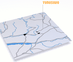 3d view of Yunusovo