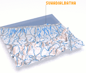 3d view of Suwādī al Baţḩāʼ