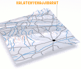 3d view of Kalāteh-ye Ḩājjī Barāt